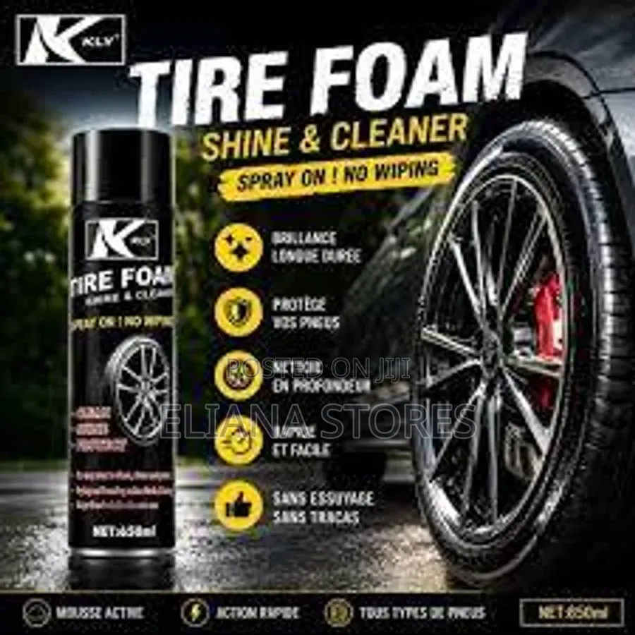 Kly Tire Foam Shine Cleaner
