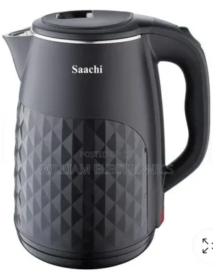 Black Saachi Electric Kettle 2.3l/1500w Electric Kettle