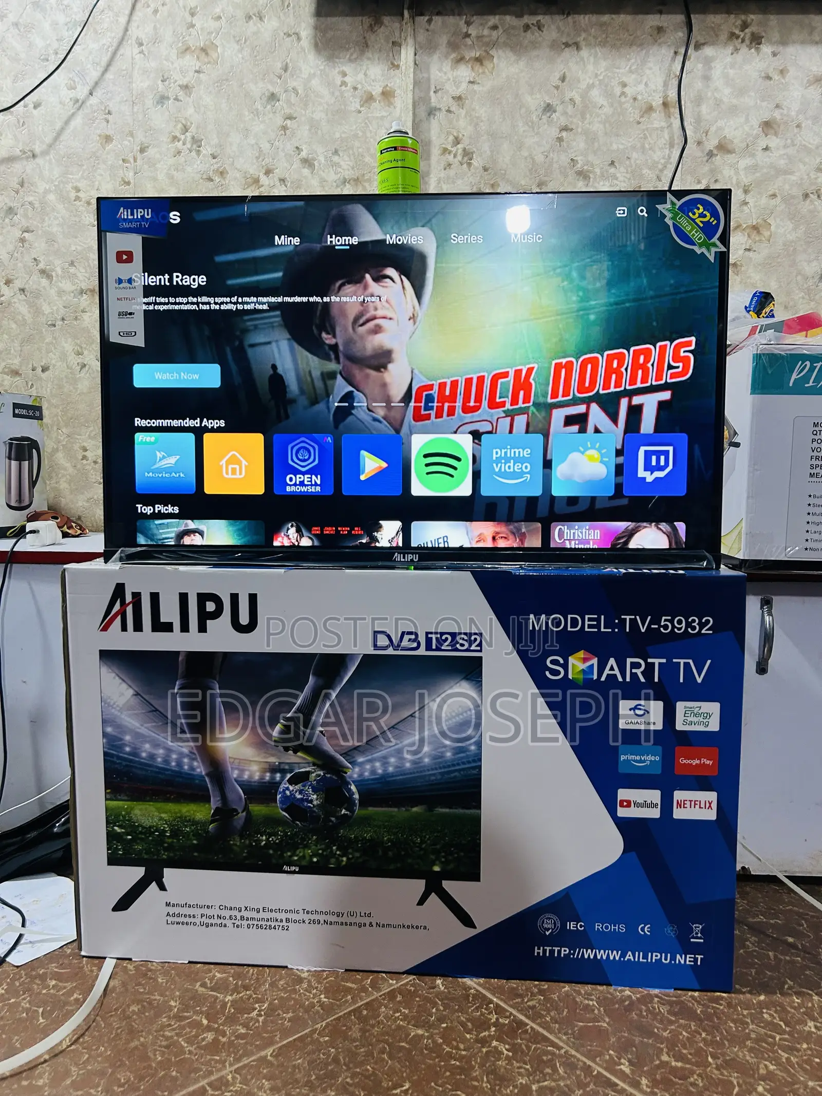 Alipu 32 UHD Smart TV With Bluetooth