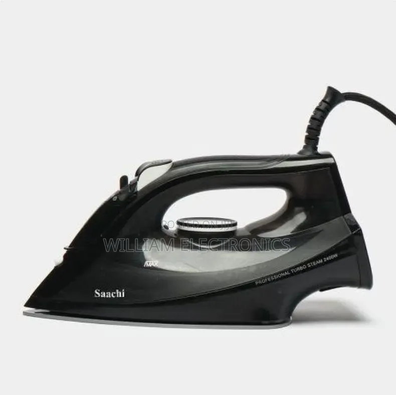 Saachi Steam Iron With Spray Function/Black Steam Iron