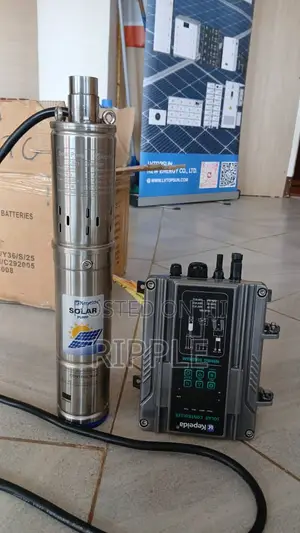Solar Water Pump for Borehole 50–75m Head 250W 1200l/H
