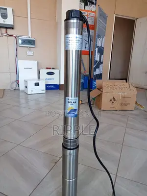 750W Solar Borehole Water Pump 95m Head 4,000l/H | 72V DC