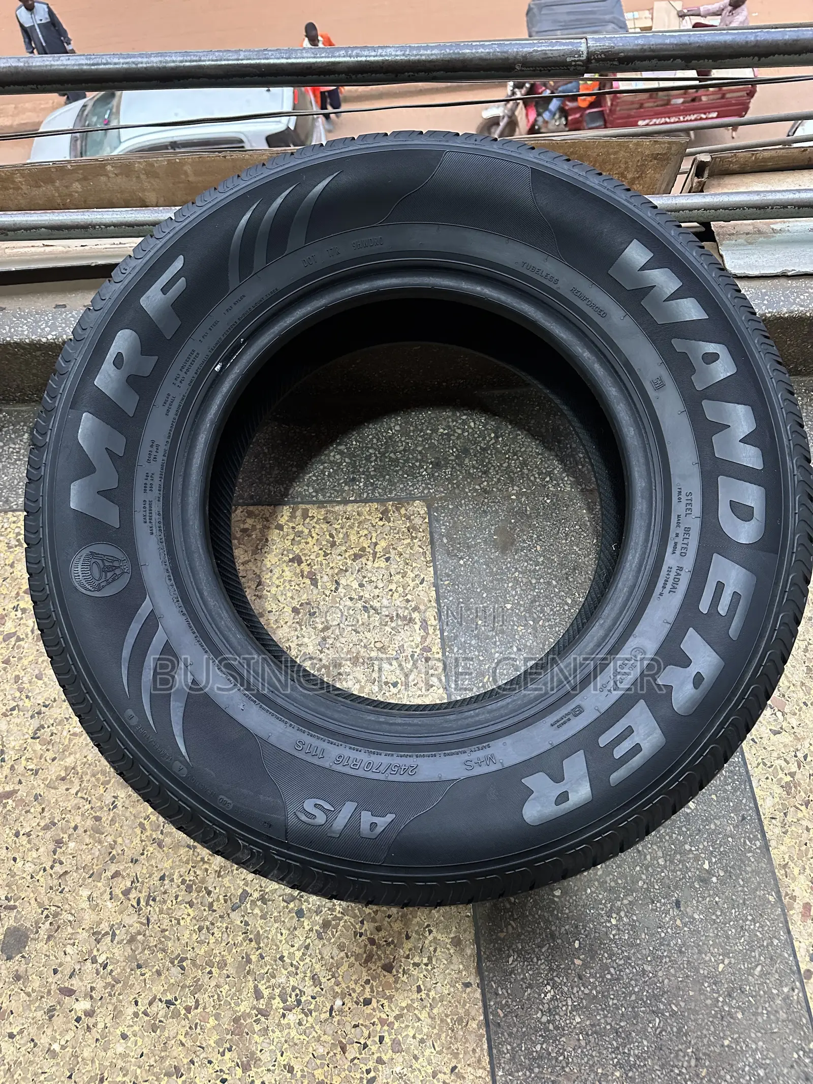 Good Condition Tires Available in Size 245/70r16 MRF Indian Made