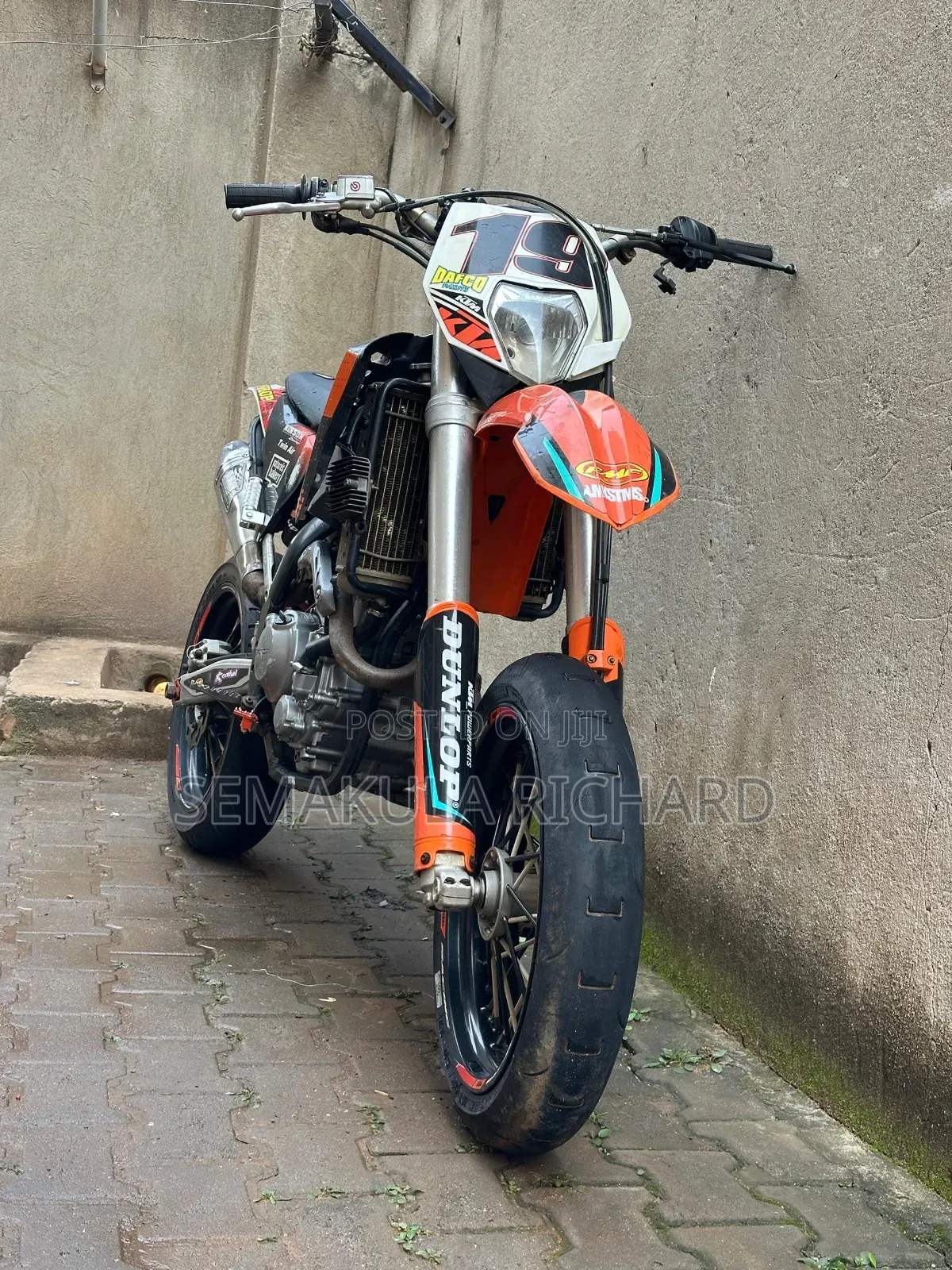 Honda CBR 2004 Orange