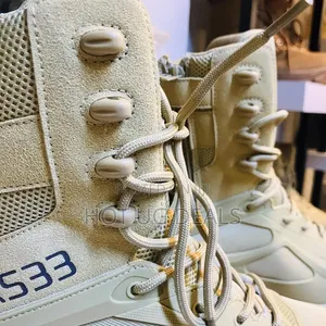 AS33 Tactical Outdoor Combat Boots - Desert Khaki | Hiking Footwear