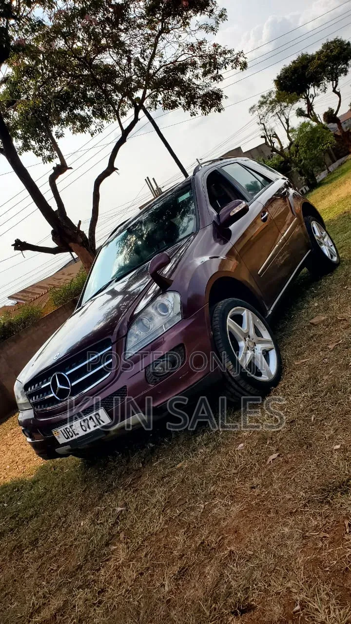 Mercedes-Benz M Class 2008 Red