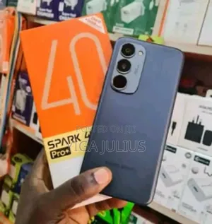 New Tecno Spark 40 Pro+ 256 GB Black