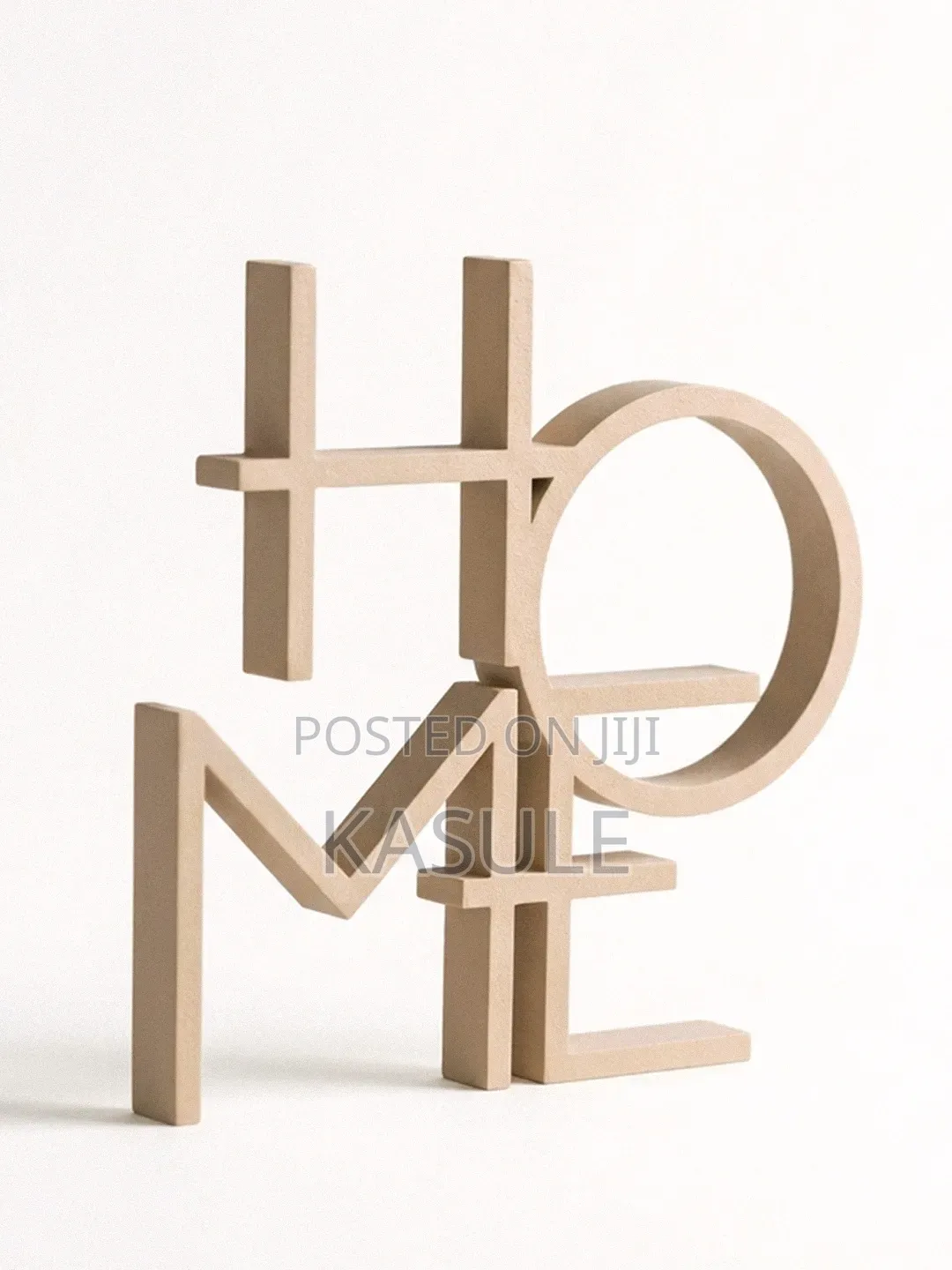 HOME Sign Sculpture
