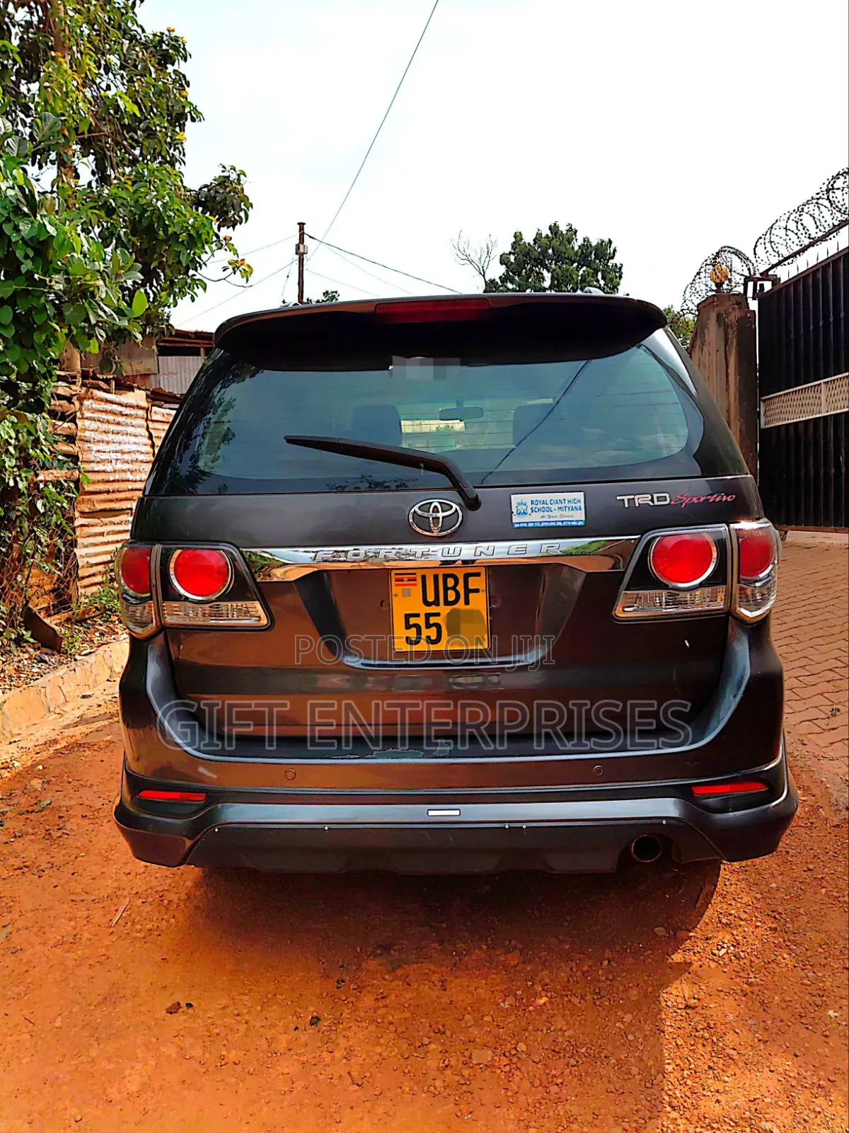 Toyota Fortuner 2013 Black