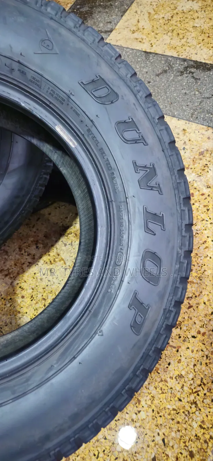215r15 Dunlop Used Tyres