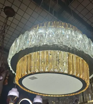 Luxury Round Crystal LED Ceiling Light
