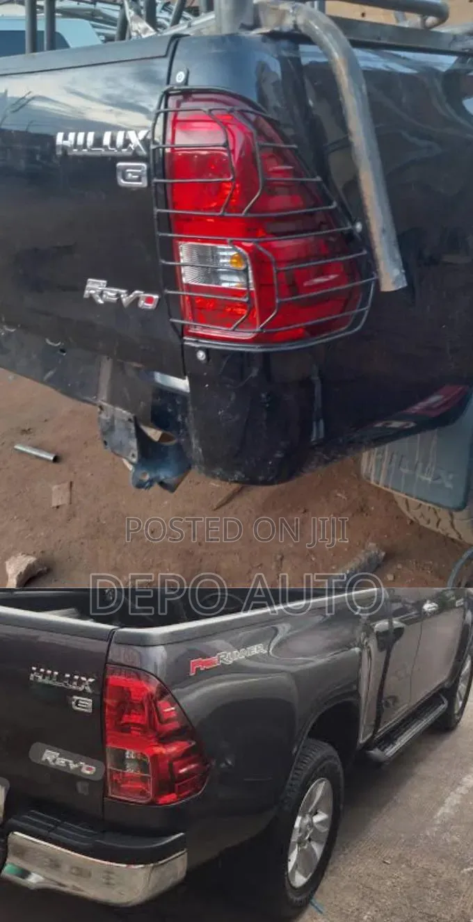 Rear Lamp Guard Hilux Revo