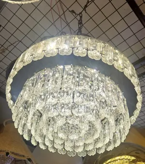 Multi-Tiered Crystal Chandelier