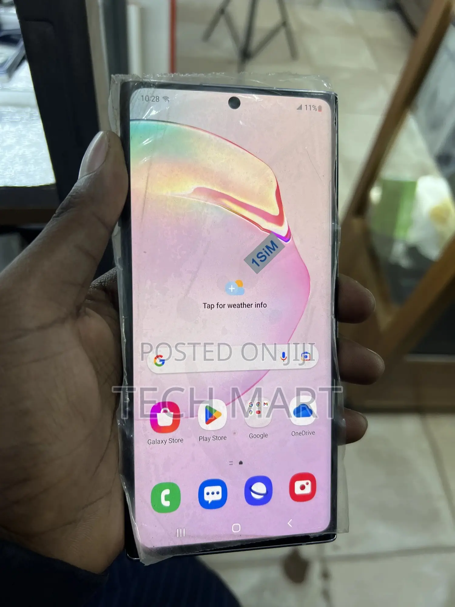 Samsung Galaxy Note 10 Plus 5G 256 GB Silver