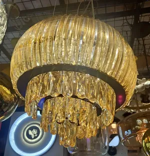 Teardrop Crystal Chandelier