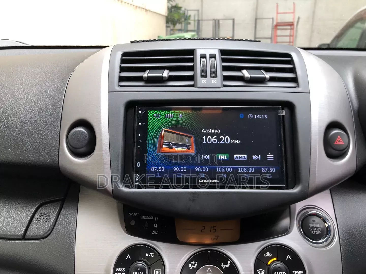 Android Radio System With Flame for Rav4/Vanguard □|