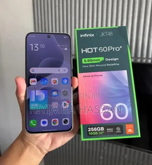 New Infinix Hot 60 Pro+ 256 GB Black