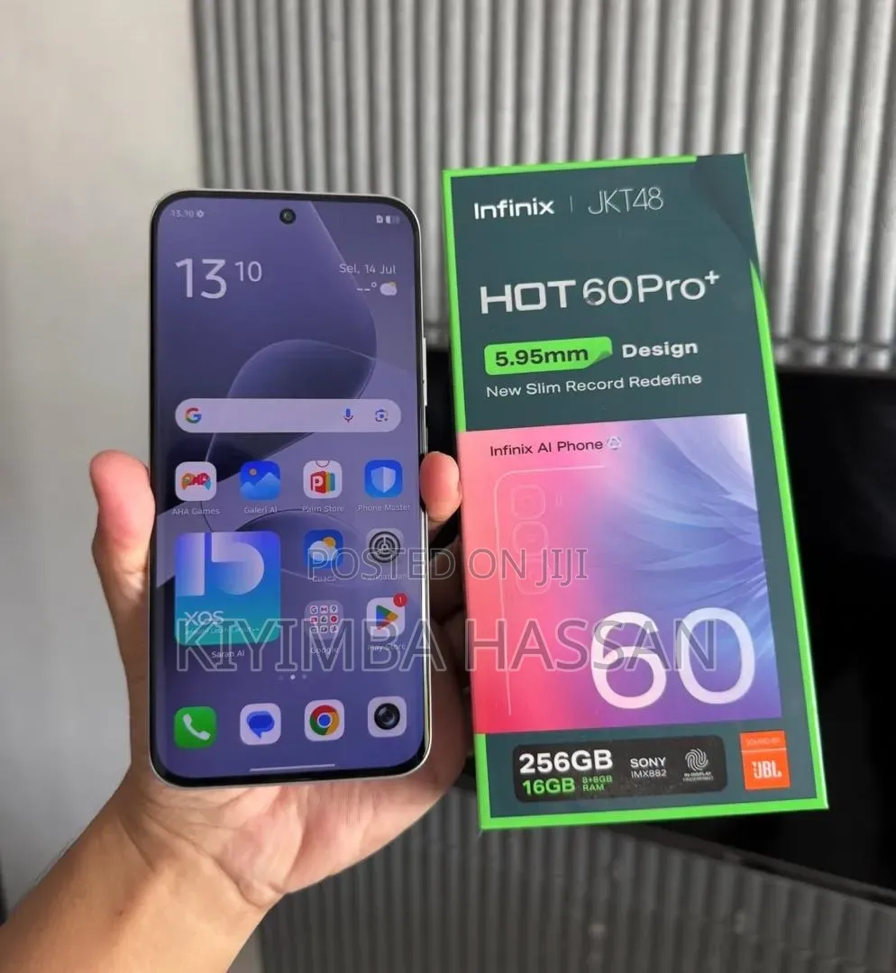 New Infinix Hot 60 Pro+ 256 GB Black