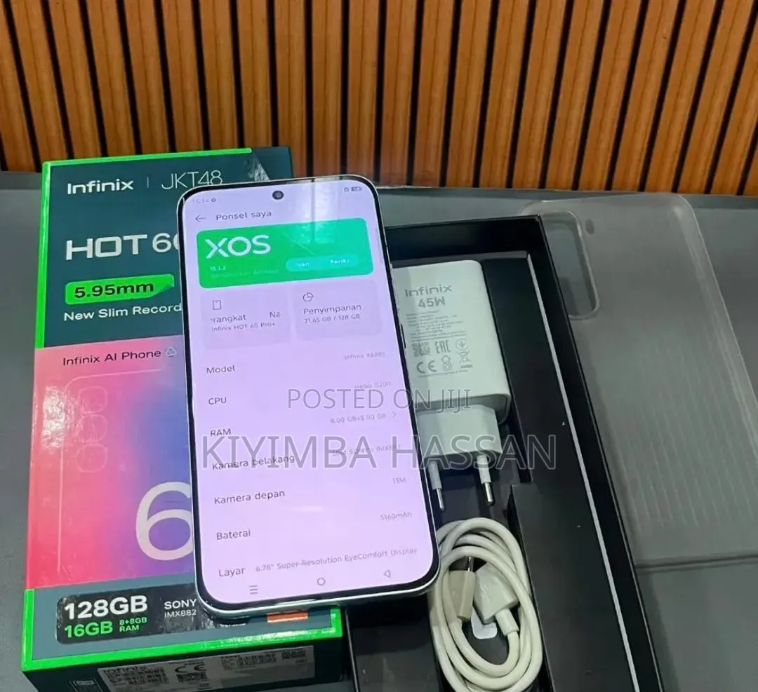 New Infinix Hot 60 Pro+ 256 GB Black