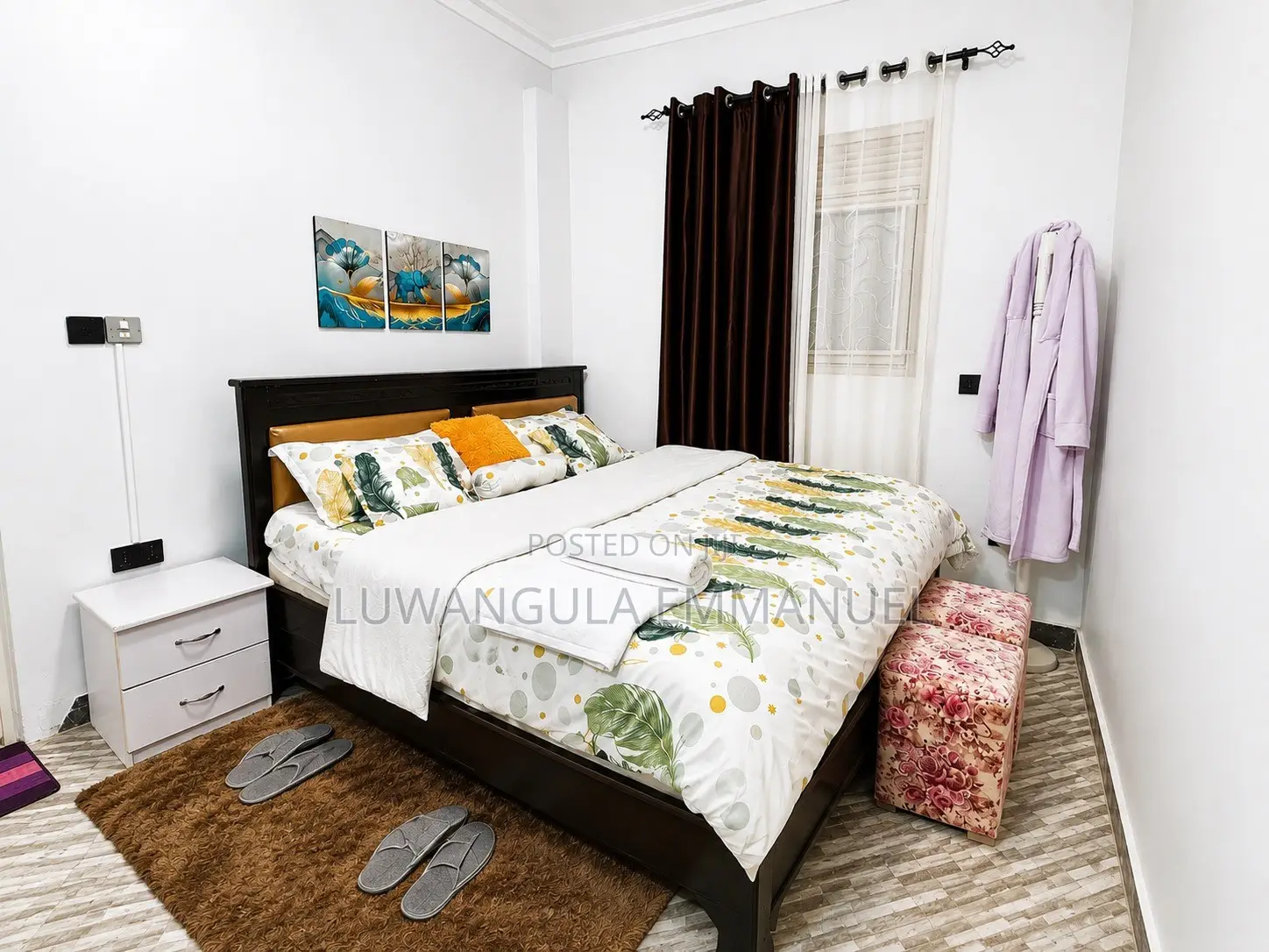 Furnished 1bdrm Apartment in Eman Serenity, Makindye for rent