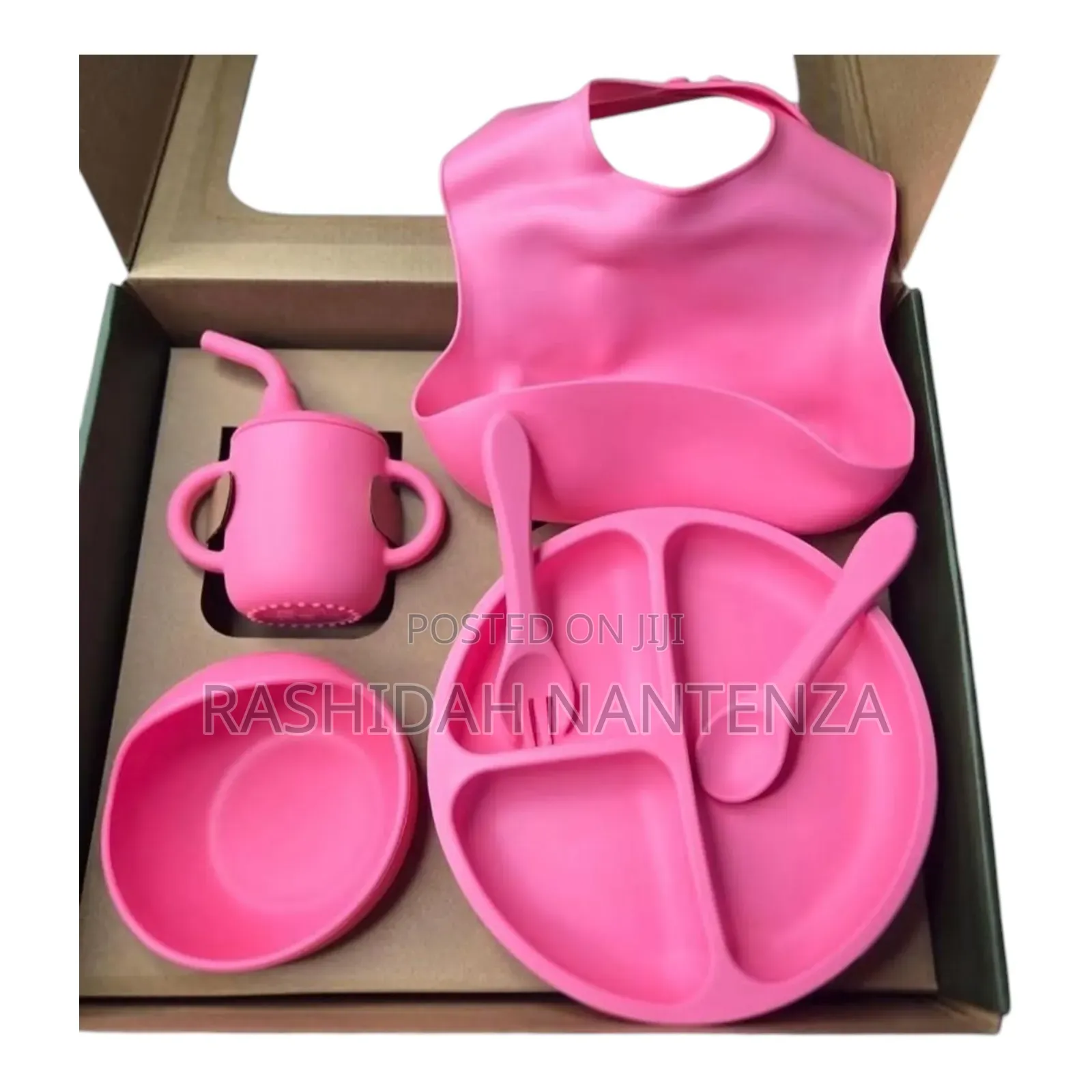 Pink Baby Feeding Set – 5-in-1