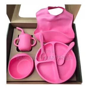 Pink Baby Feeding Set – 5-in-1
