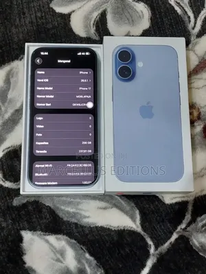 New Apple iPhone 17 256 GB Blue