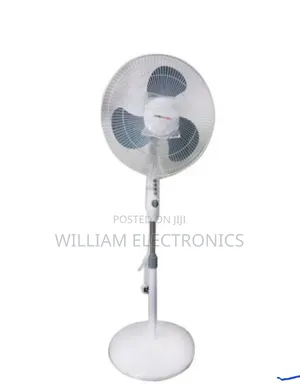 Mewe White Stand Fan With a Durable Design/16inch Stand Fan