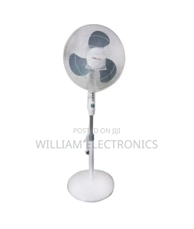 White Mewe Stand Fan/16inch Mewe Stand Fan