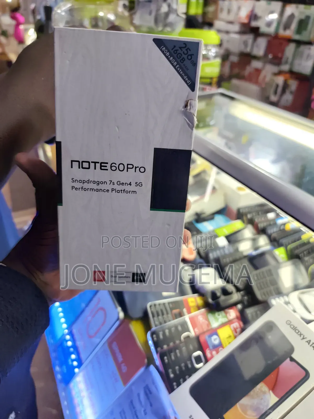 New Infinix Note 60 Pro 256 GB Black