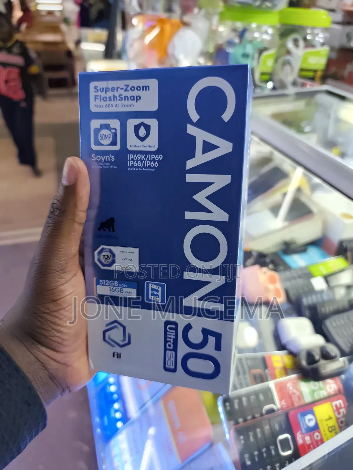 New Tecno Camon 50 Ultra 512 GB Black