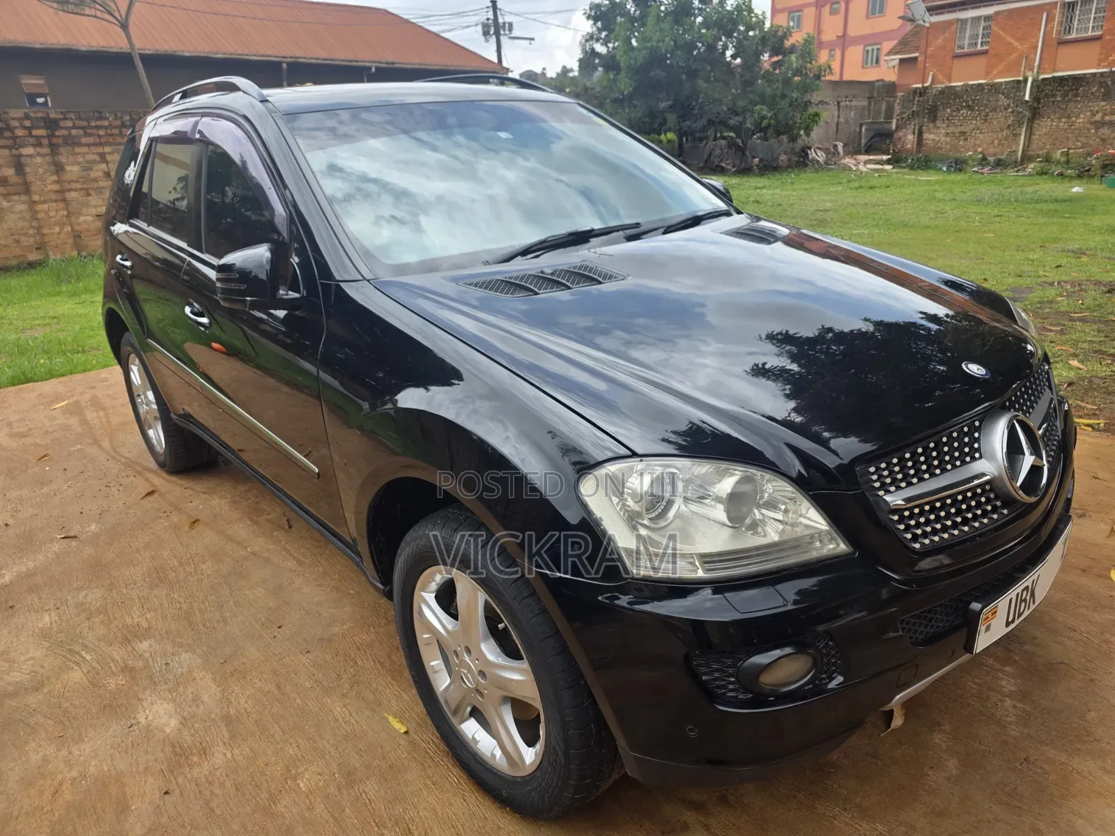 Mercedes-Benz M Class ML 350 AWD 4Matic (3.5L V6 7A) 2006 Black