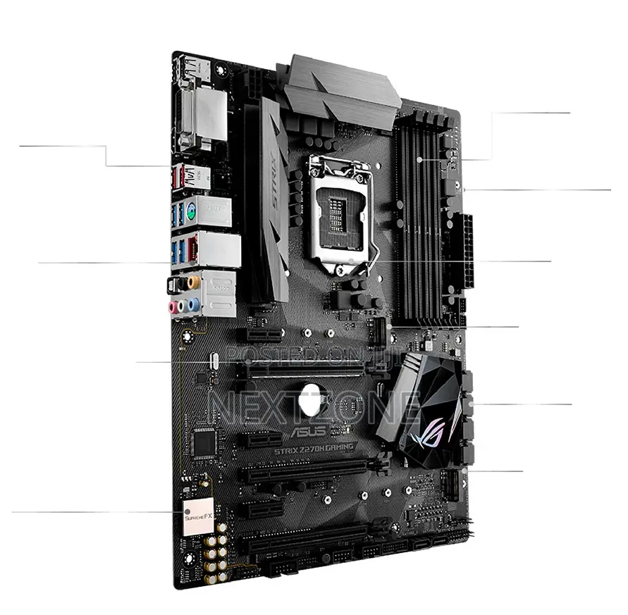 ASUS Rog Strix Z270h Gaming Atx Lga1151 Ddr4 Hdmi USB 3.0 M.2