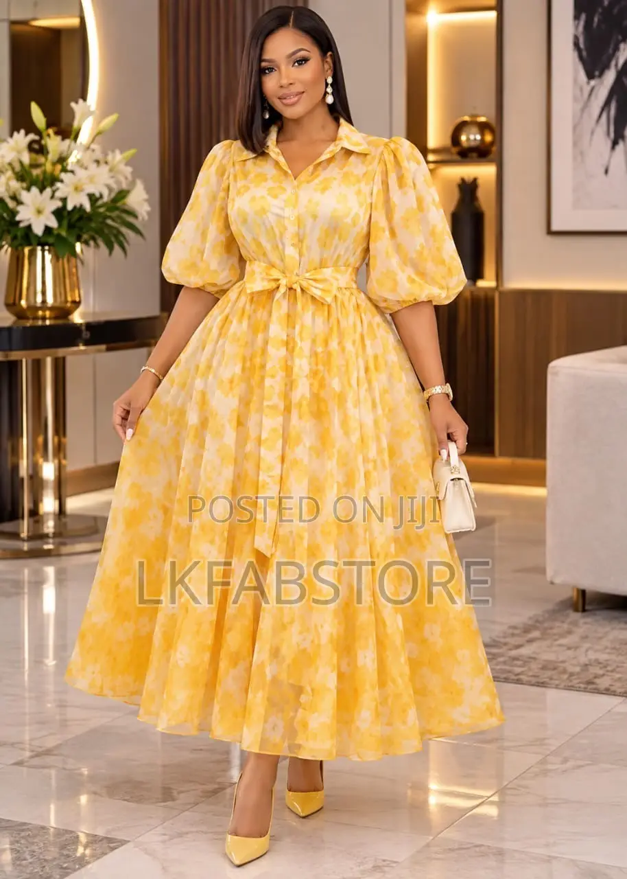 Floral Elegant Dresses for Women