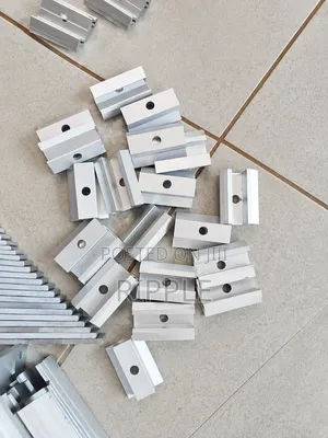 Solar Panel End/Mid Clamps Aluminium Rail Mounting Clips/Accessories