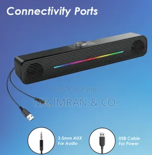 Multifunction USB Soundbar Speakers
