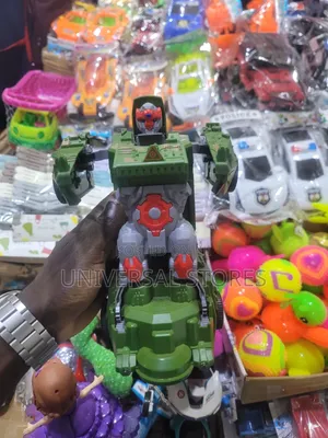Shop 2-in-1 Automatic Transforming Robot Tank Toy