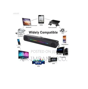 USB-powered RGB Desktop Soundbar
