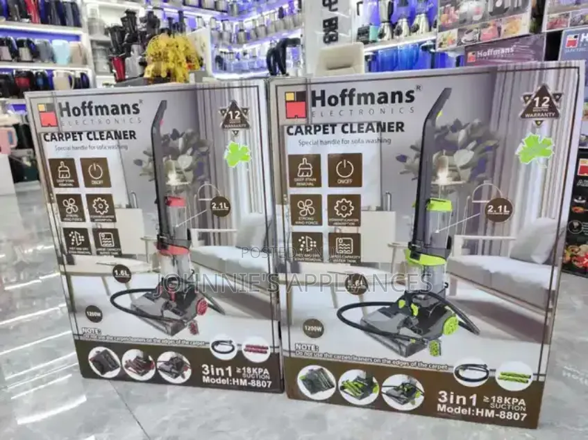 (3in1) Hoffmans Electronic Carpet Cleaner Sofa Washer – 1200w