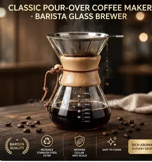 Pour Over Coffee Maker 600mls