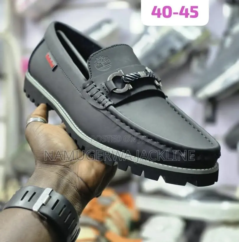 Black Timberland Loafers