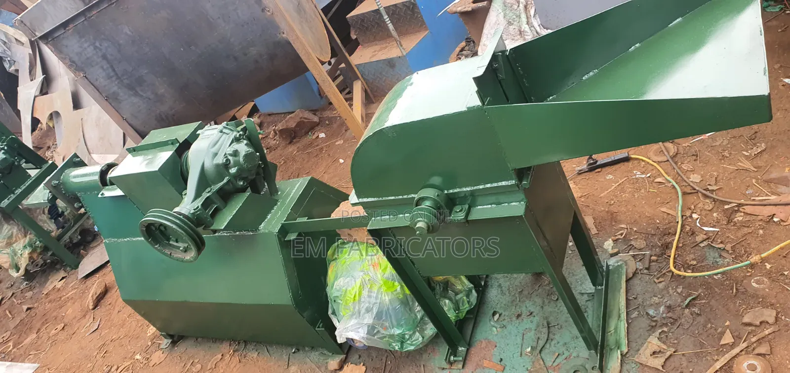 BM: 500 Electric Briquettes Making Machine. 7.5hp Motor, 500kg/Hr