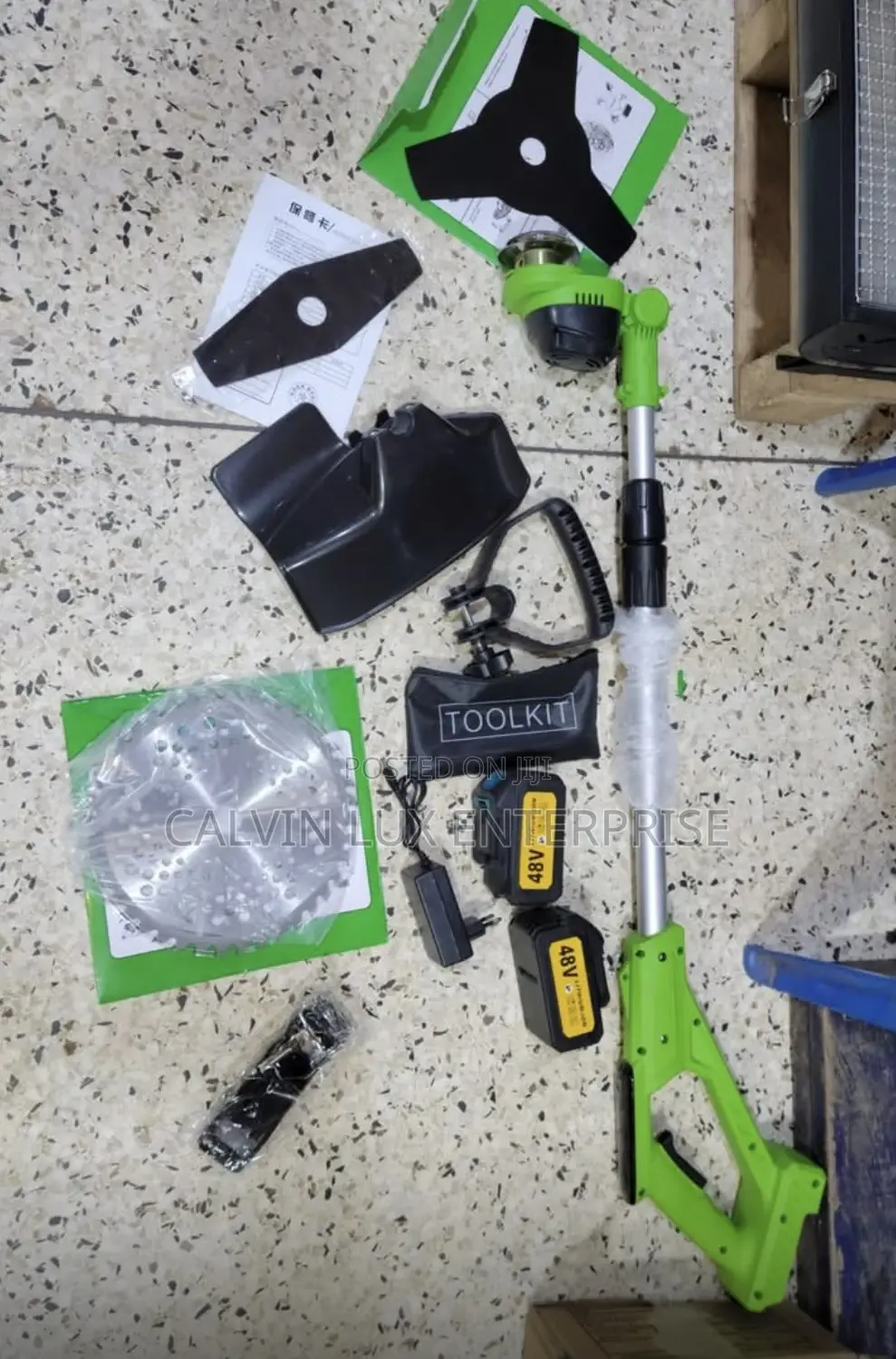 48v Cordless Brushless Cutter 2 Batteries