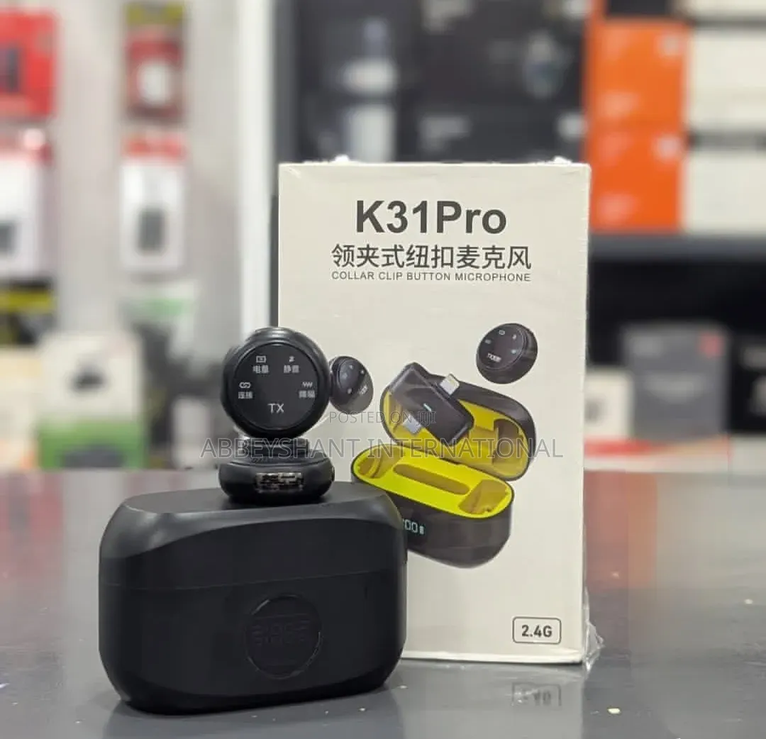  Pro Collar Clip Button Microphone