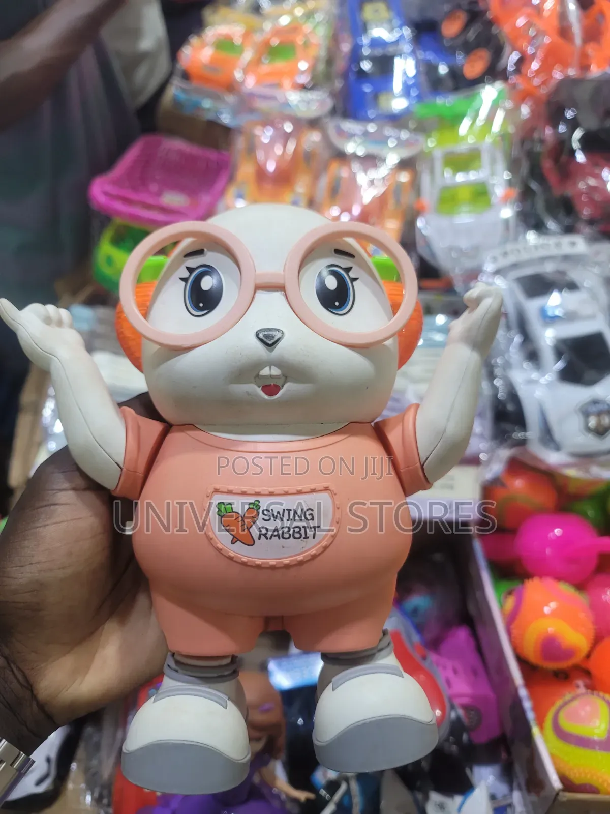 Interactive Dancing Swing Rabbit Toy