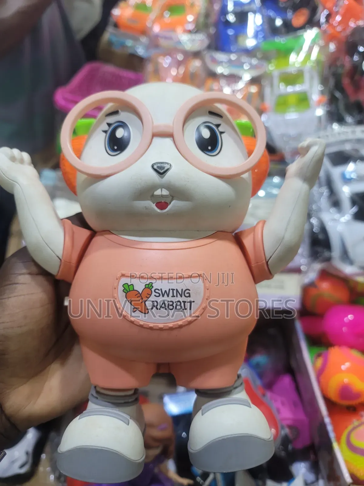 Interactive Dancing Swing Rabbit Toy