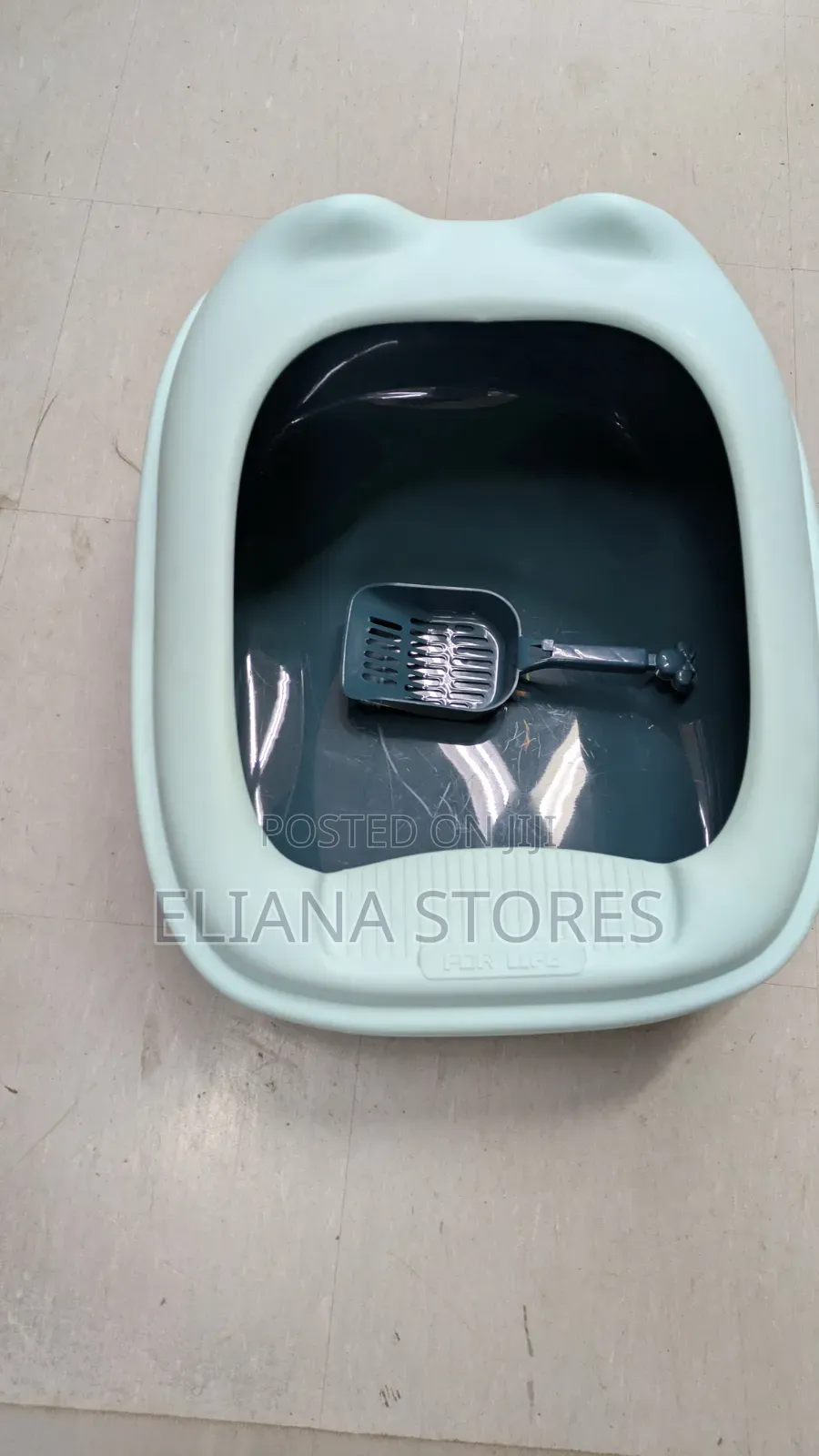 Semi Enclosed Cat Litter Box