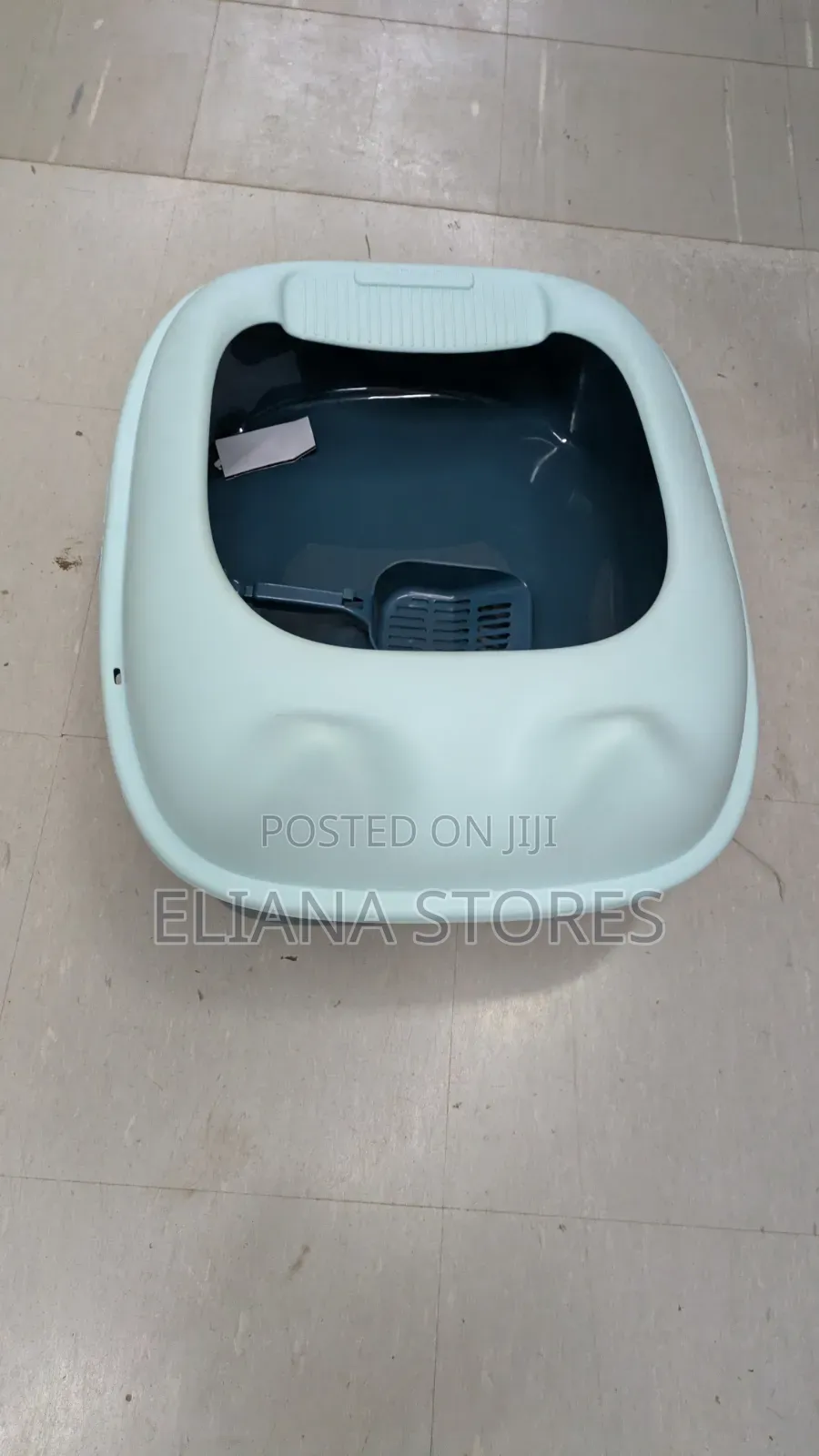 Semi Enclosed Cat Litter Box