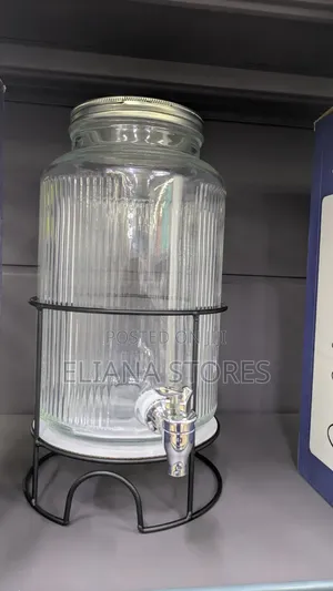 Glass Beverage Dispenser 5.5L