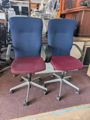 Long Back// High Back Adjustable Office Chairs. Price Per Piece